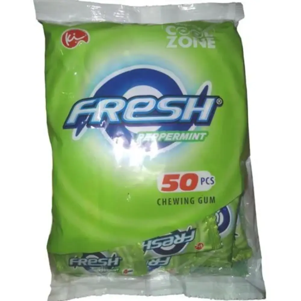 Fresh Peppermint Chewing Gum 50'S